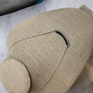 Chloe + Isabel Hero Metal + Leather Crescent Necklace